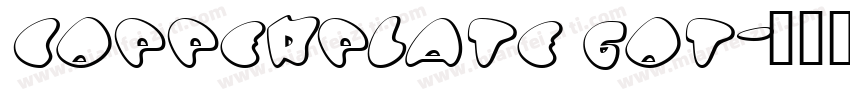 Copperplate Got字体转换